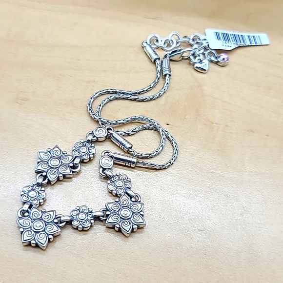 NWTS! Brighton "GARDEN OF EDEN" Enamel & Swarovski Crystal Reversible Necklace🌺 - Picture 11 of 12